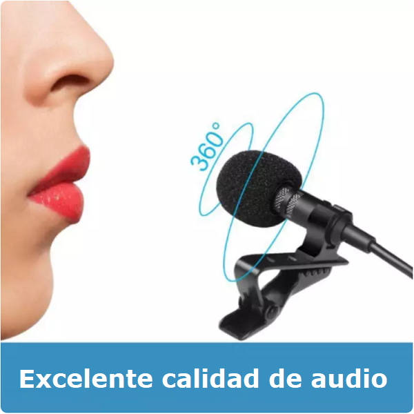 Micrófono de Solapa Profesional
