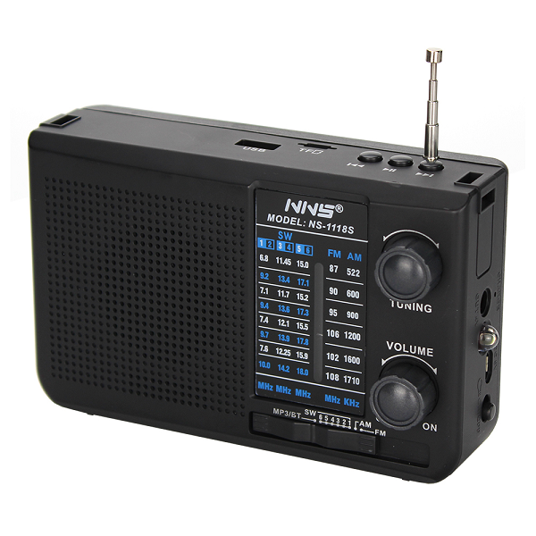 Radio solar portátil NNS 1118S