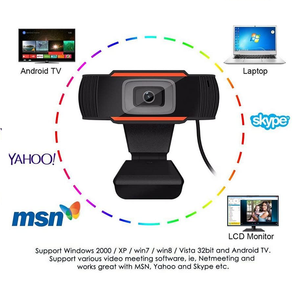 Cámara Web Cam 720P