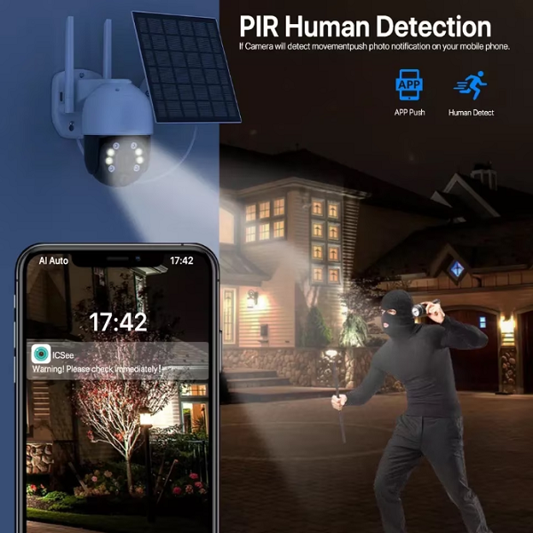 Cámara solar Jortan