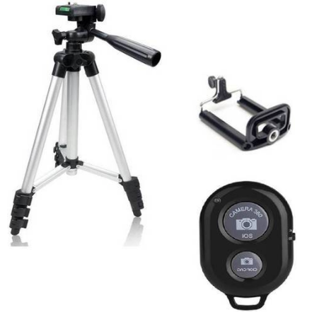 Tripode con control remoto