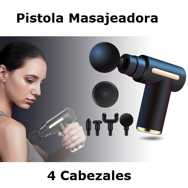 Pistola masajeadora