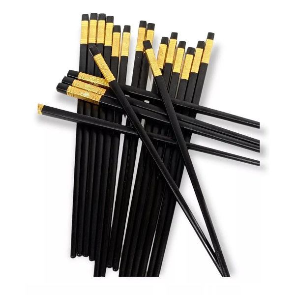 Palillos chinos elegantes 10 pares