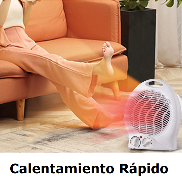 Calefactor y ventilador