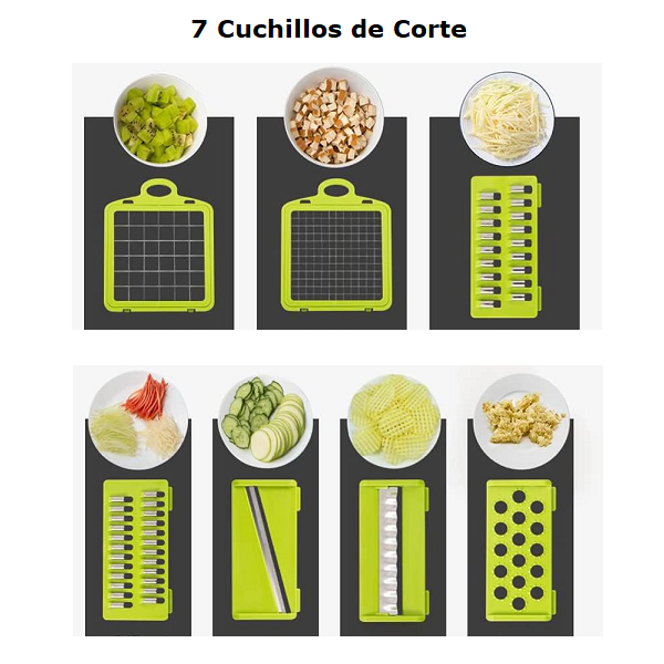 Picador y Rallador Profesional 12 en 1