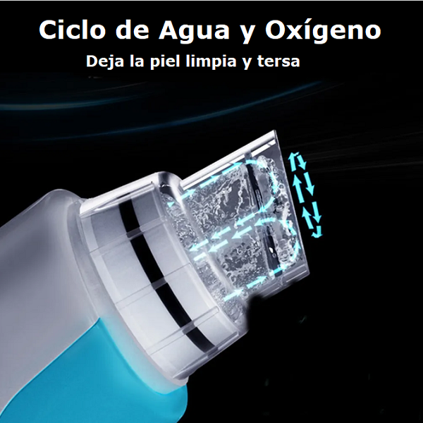 Removedor de espinillas y limpiador facial