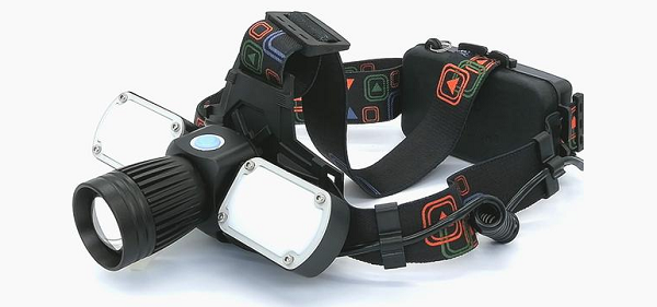 Linterna de cabeza 3 en 1