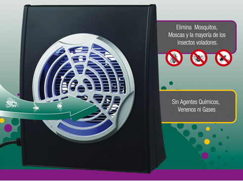 Lámpara mata mosquitos