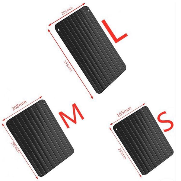 3 Bandejas de descongelamiento