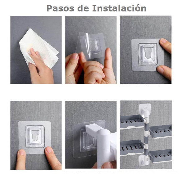 Jabonera de 4 niveles