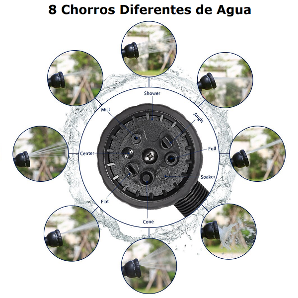 Manguera expandible de jardín