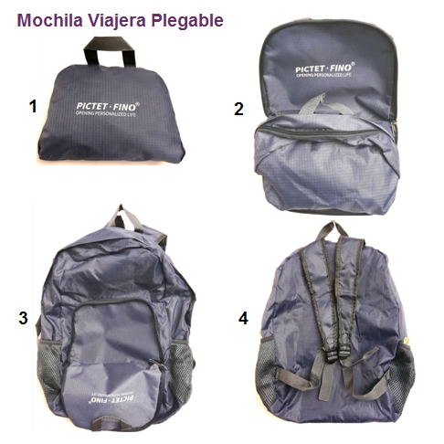 Mochila Viajera Plegable