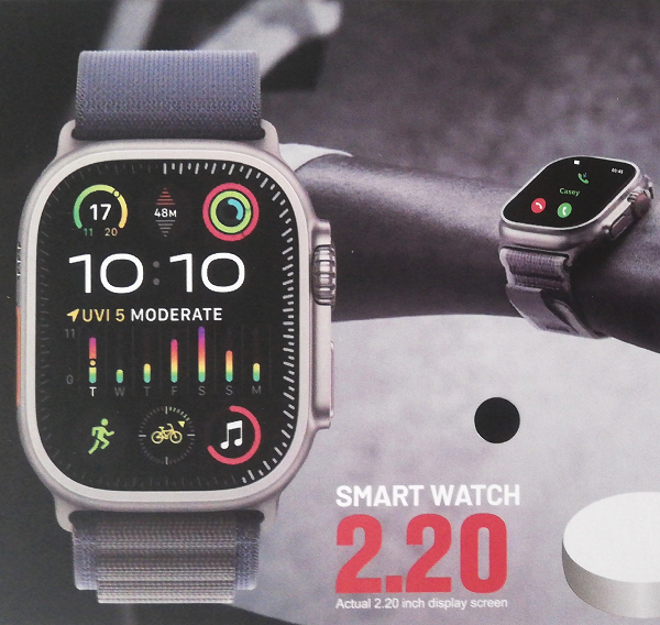 Smart Watch T10 Ultra 2.20 inch.