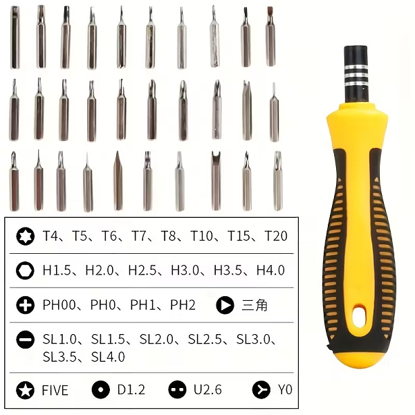 Juego de Destornilladores de Precisión 32 en 1