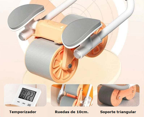 Rueda Abdominal con Retorno Automático
