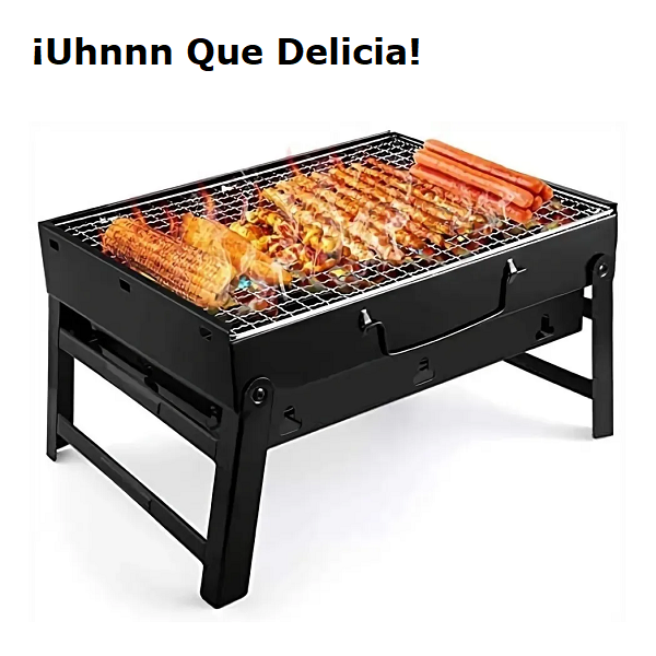 Parrilla portable de carbón
