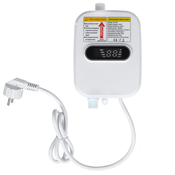 Calentador Eléctrico de Agua