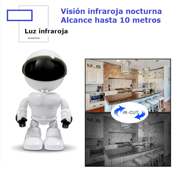 Cámara robot de seguridad