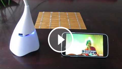 Lampara parlante bluetooth