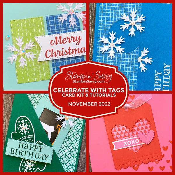 CELEBRATE WITH TAGS TUTORIAL BUNDLE