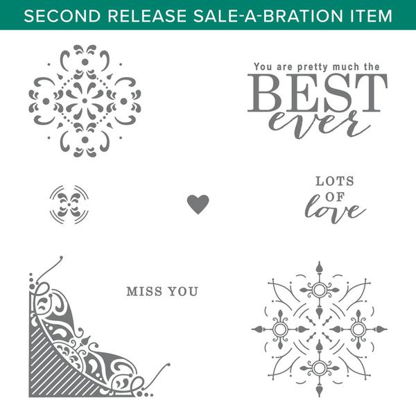 all adorned cling stamp set free with $50 