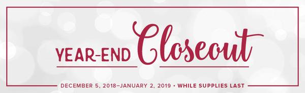 year end closeout