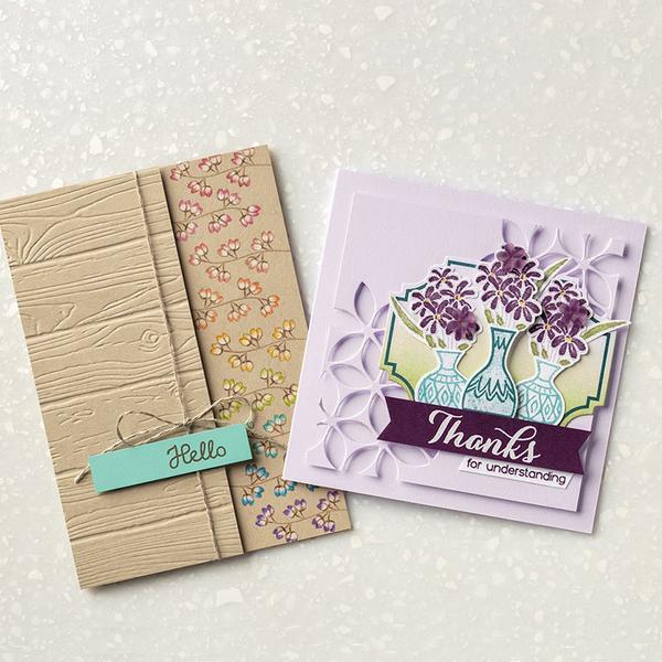 Vibrant Vases Cards