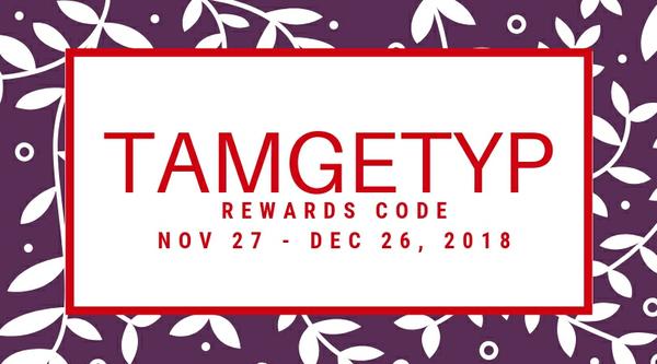 rewards code tamgetyp