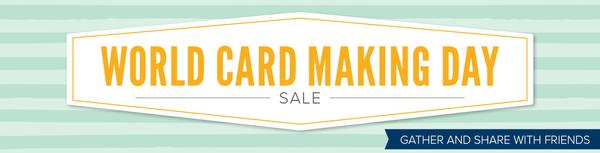stampin up world card making day sale october 1-7, 2018 stampin savvy.com tammy beard