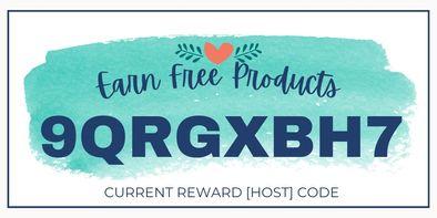 Apply Host Code 9QRGXBH7 to the Host Code Box in your shopping cart at StampinSavvy.com/Shop to earn points toward free products!