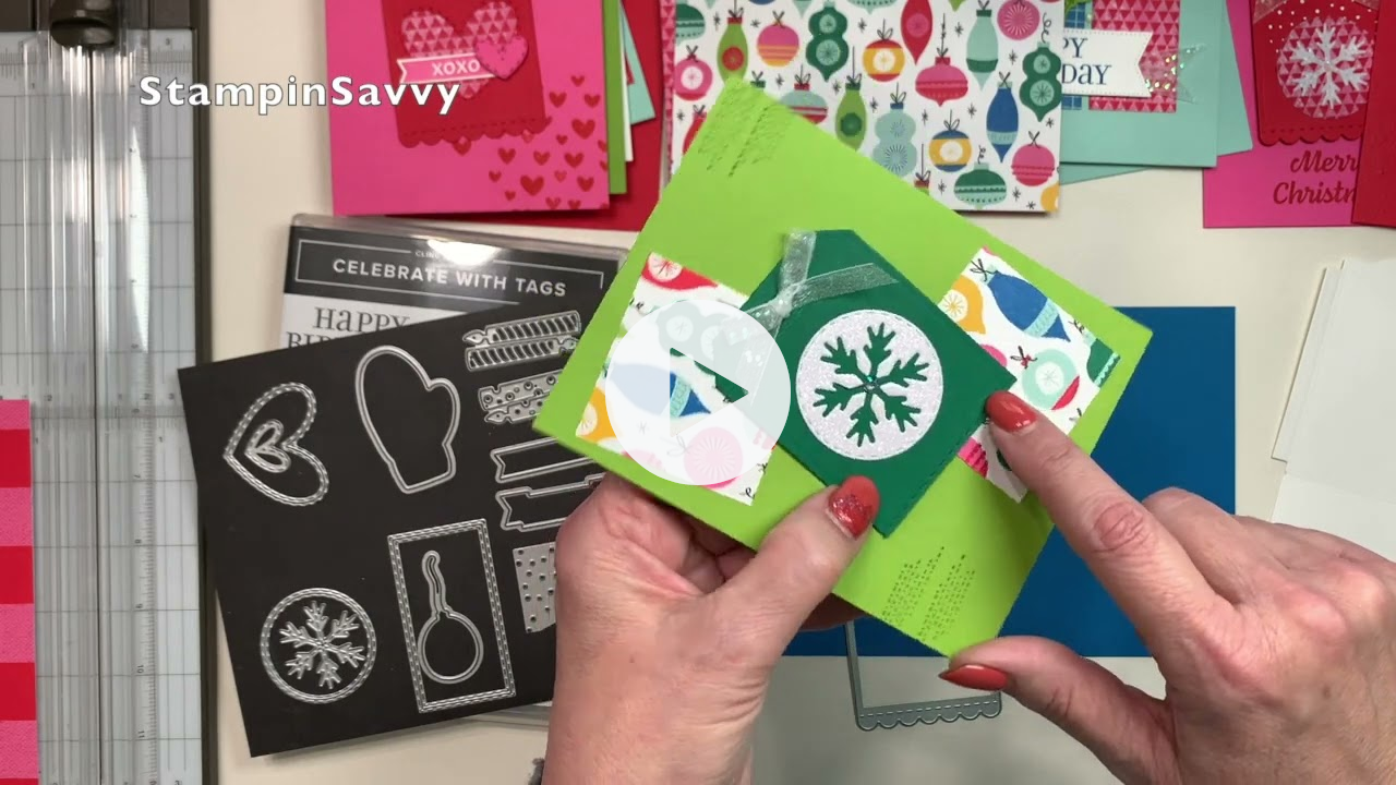 SAVVY TIPS FOR USING THE CELEBRATE WITH TAGS DIES