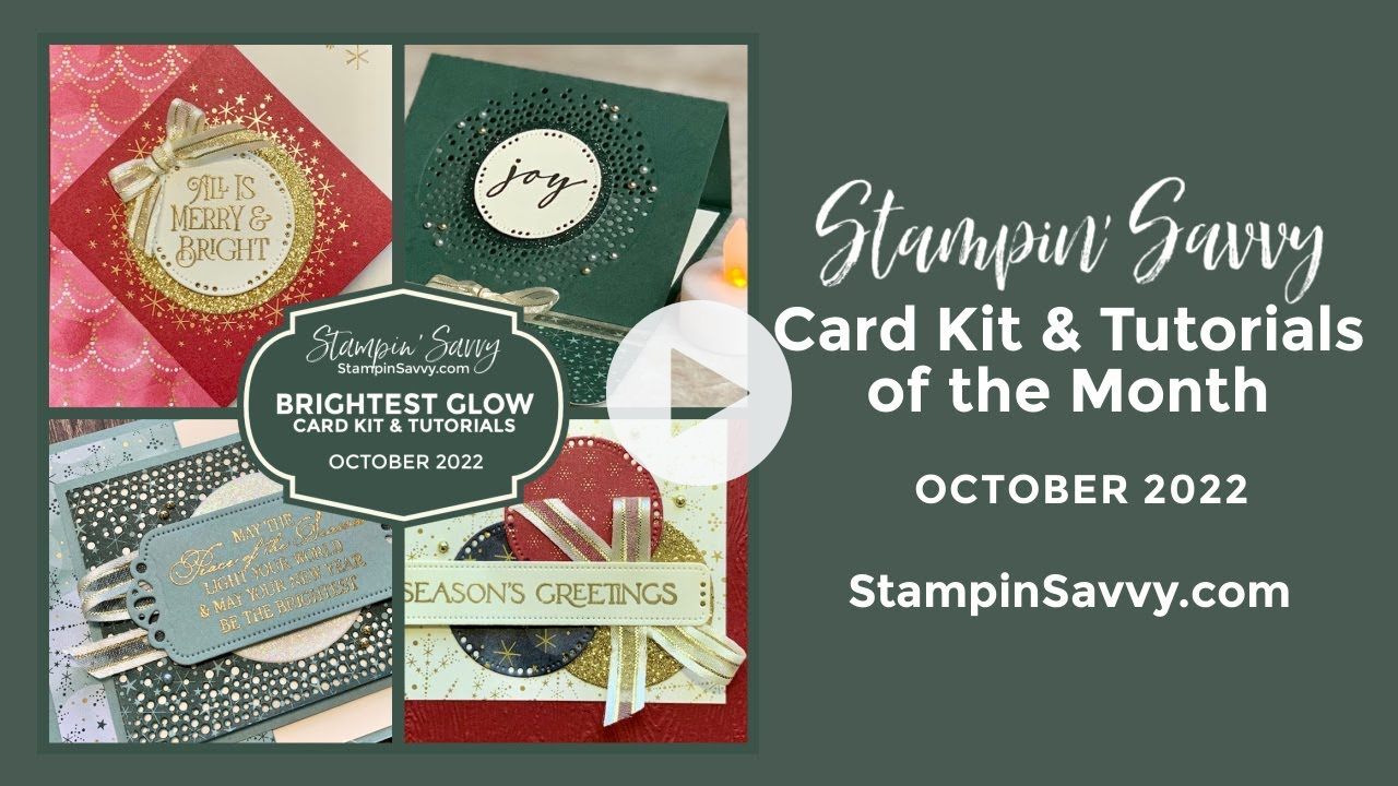 BRIGHTEST GLOW October 2022 Holiday Card Kit