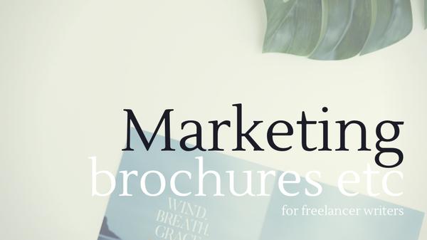 Marketing tools for freelance writers