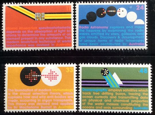Scientific Development Stamps