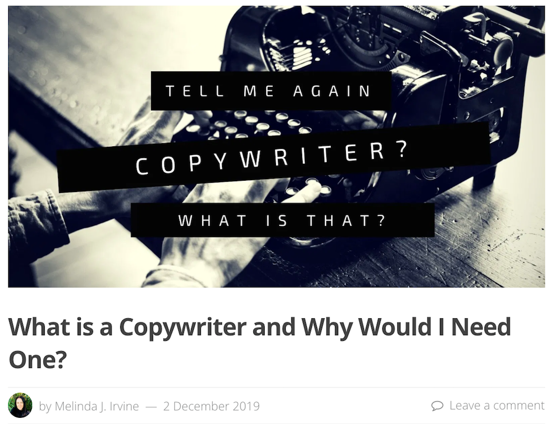 copywriter vs content writer