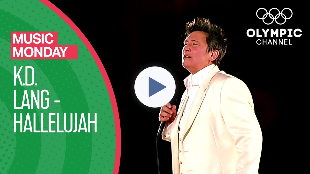 k.d. lang performs Hallelujah - Vancouver 2010 Olympics Opening Ceremony | Music Monday
