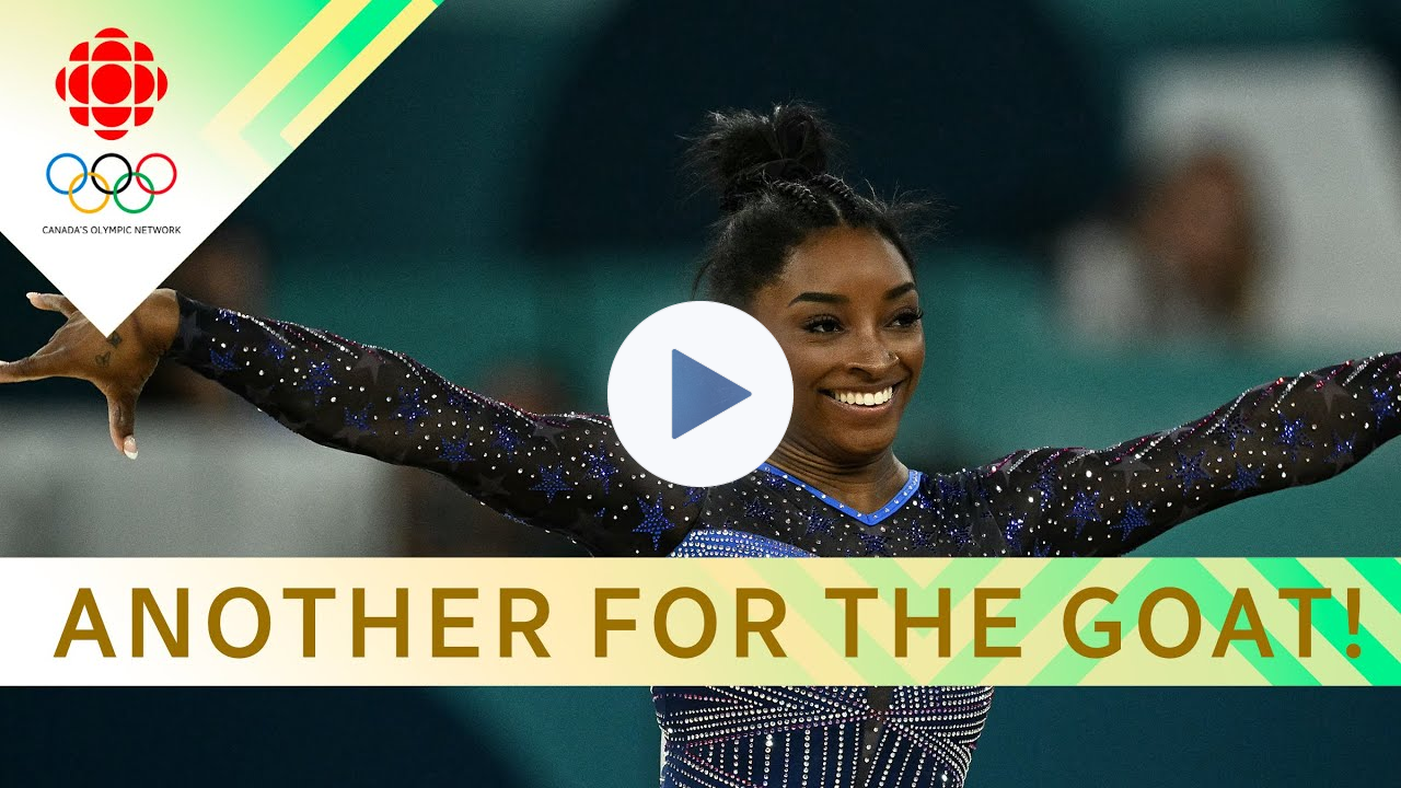 American Biles claims her 2nd gold medal of Paris 2024 | #paris2024