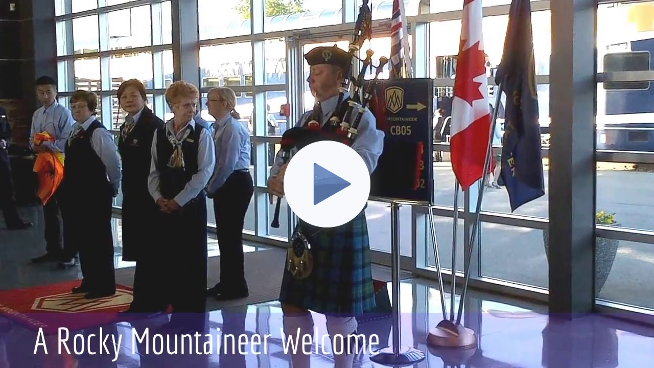 The Rocky Mountaineer - Western Explorer - May 2013