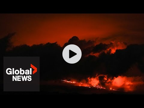 Mauna Loa volcano eruption threatens Hawaii's main highway