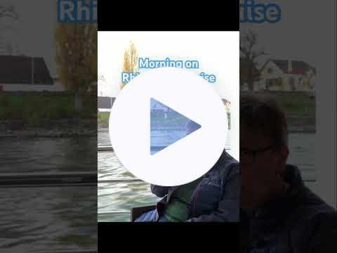 Rhine River Cruise Morning on AmaCerto | Twin Balcony Views from Heidelberg ☕🏰