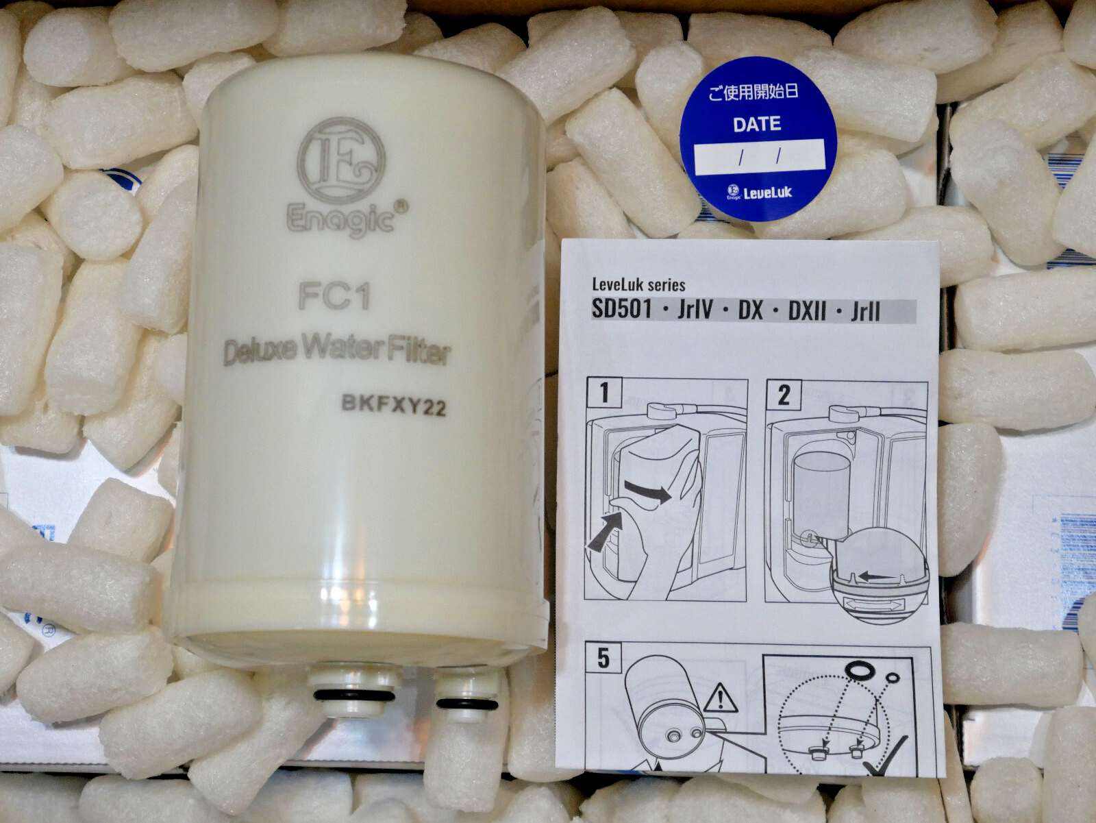FC1 Filter, Change Label Sticker, Operation Manual