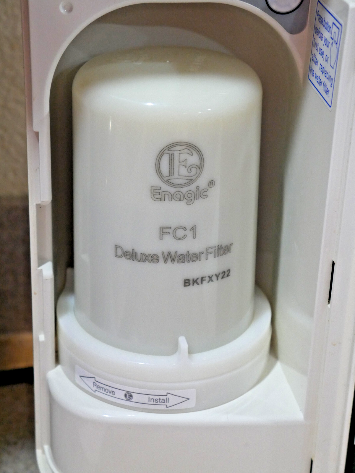 Installed FC1 Replacement Filter in SD501