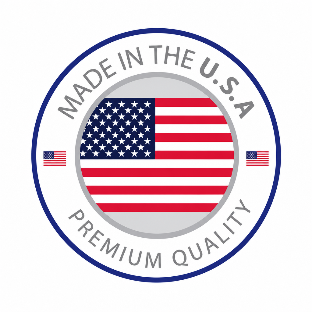 Selo Made in the USA — Premium Quality
