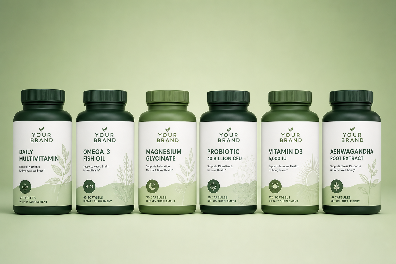 Marcas de suplementos by Lifeline — planos Scale, Foundation, Ascension e Unlimited