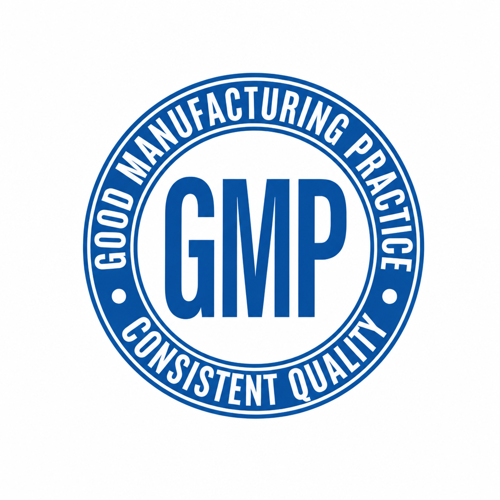 Selo GMP — Boas Práticas de Fabricação
