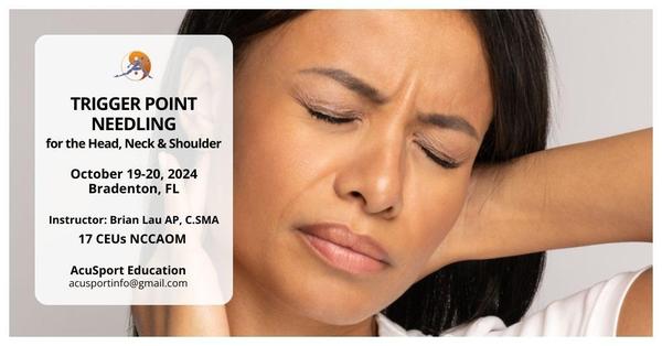 Trigger Point Needling Course Flyer