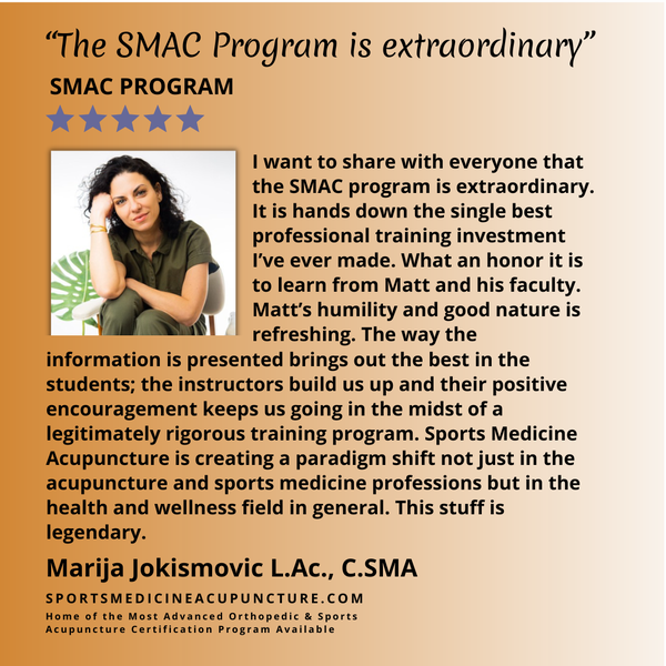 SMAC Program Testimonial