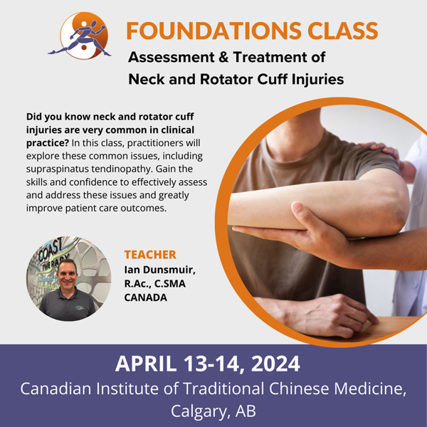 A&T of Neck and Rotator Cuff Injuries class flyer