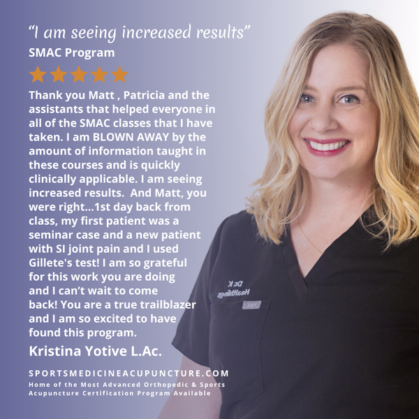 SMAC Program Testimonial
