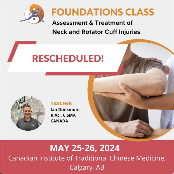 A&T of Neck and Rotator Cuff Injuries class flyer